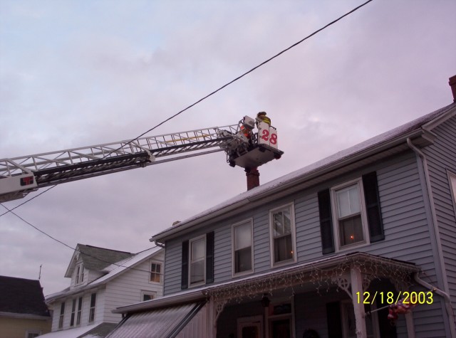 500 Blk. of West First Ave. Tower 28s first run in the boro