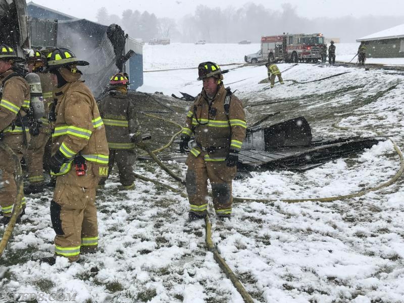 2nd Alarm Building Fire in Highland - Keystone Valley Fire Department