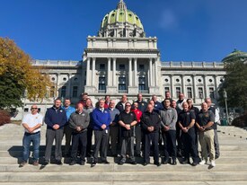 Several Chester County Chief's and Chief Officers represented Chester County in this leadership training in Harrisburg. 